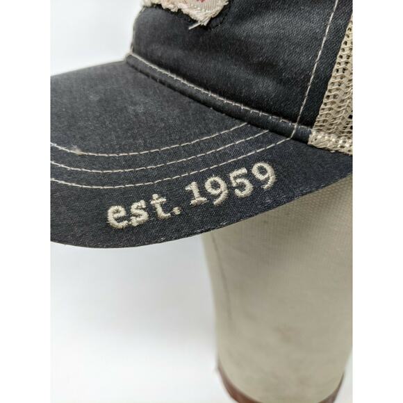 All-Phase Electric Supply Co Cap Hat Meshback Snapback Spellout Patch Black - Picture 4 of 11